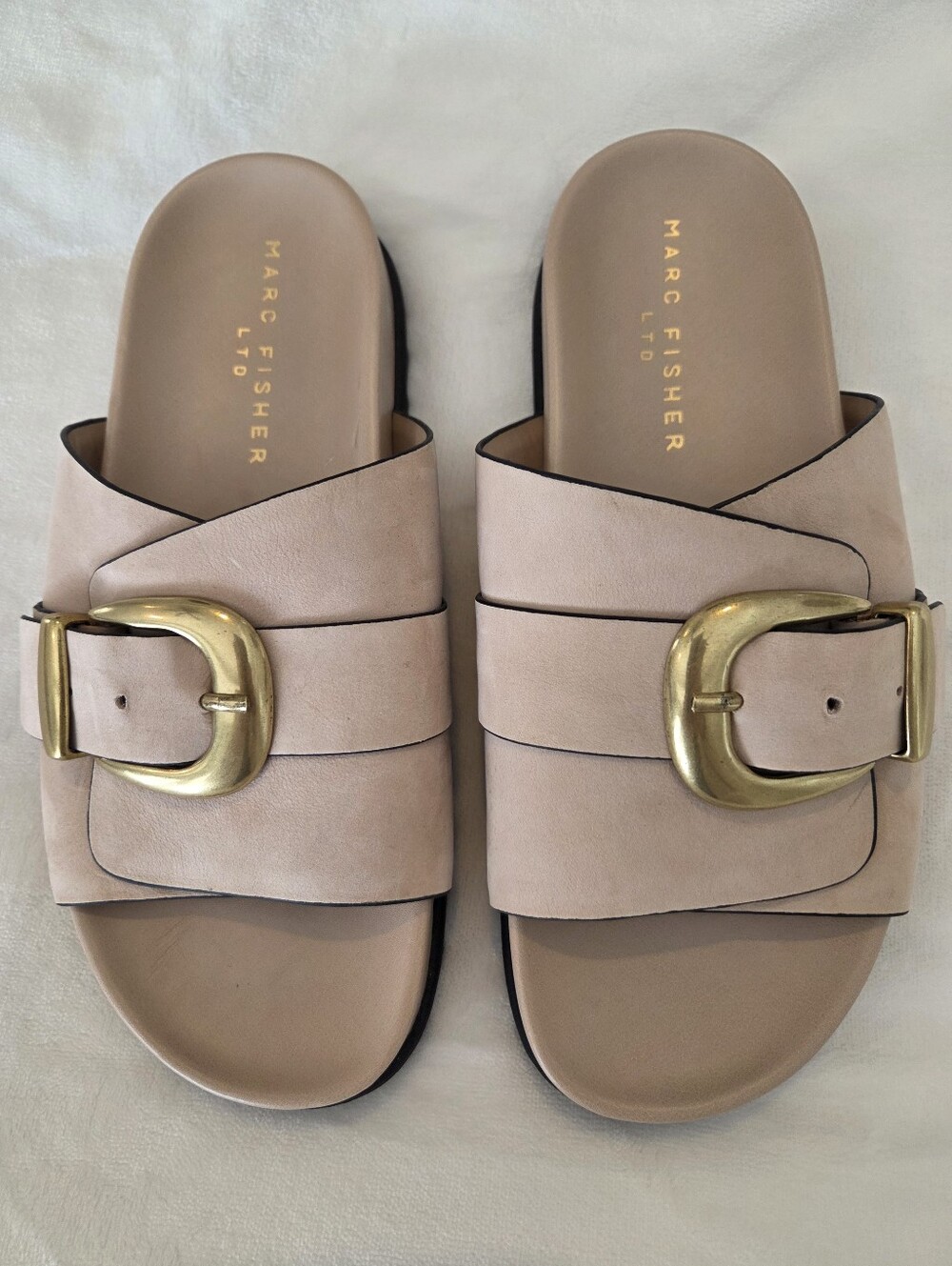 Marc Fisher LTD Hattie Slide Sandals Size 8